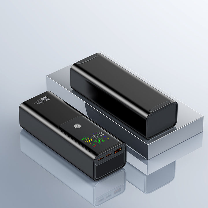Portable power bank with intelligent charging display Bowlift