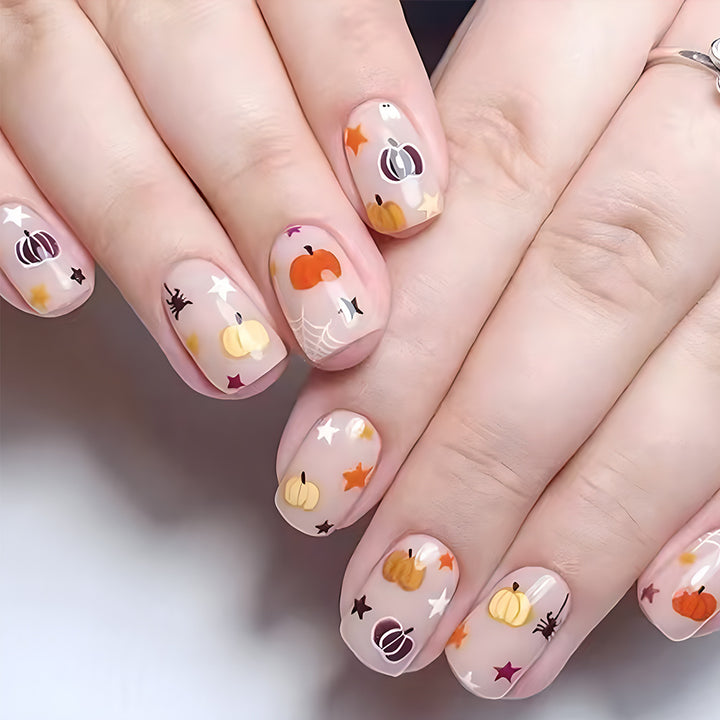 Halloween-Themed Nail Art Bowlift