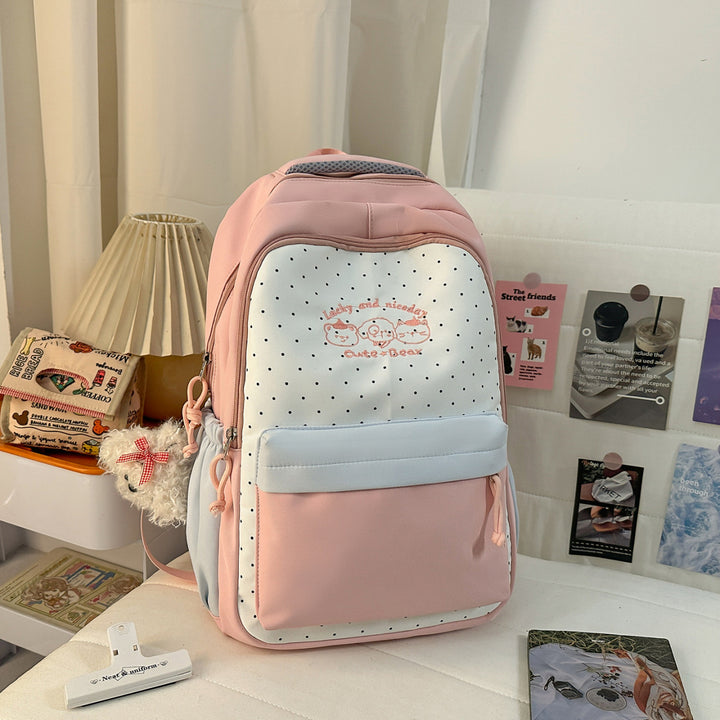 Cute Polka Dot Backpack