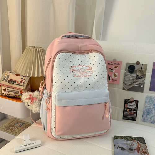 Cute Polka Dot Backpack