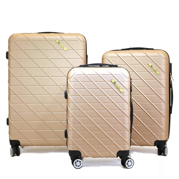 Unisex Compact Multi-Functional Hard Shell Trolley Suitcase Bowlift