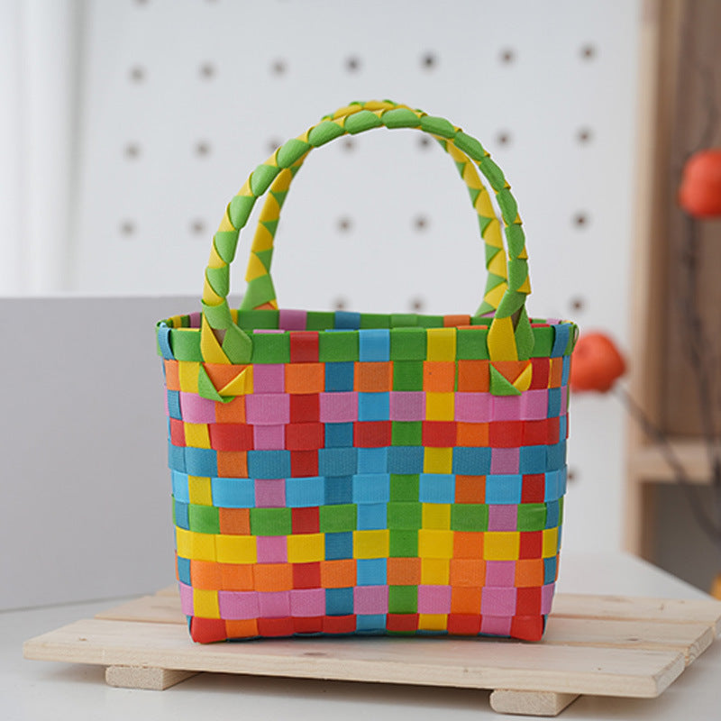 Playful and Braided Tote Bag Bowlift