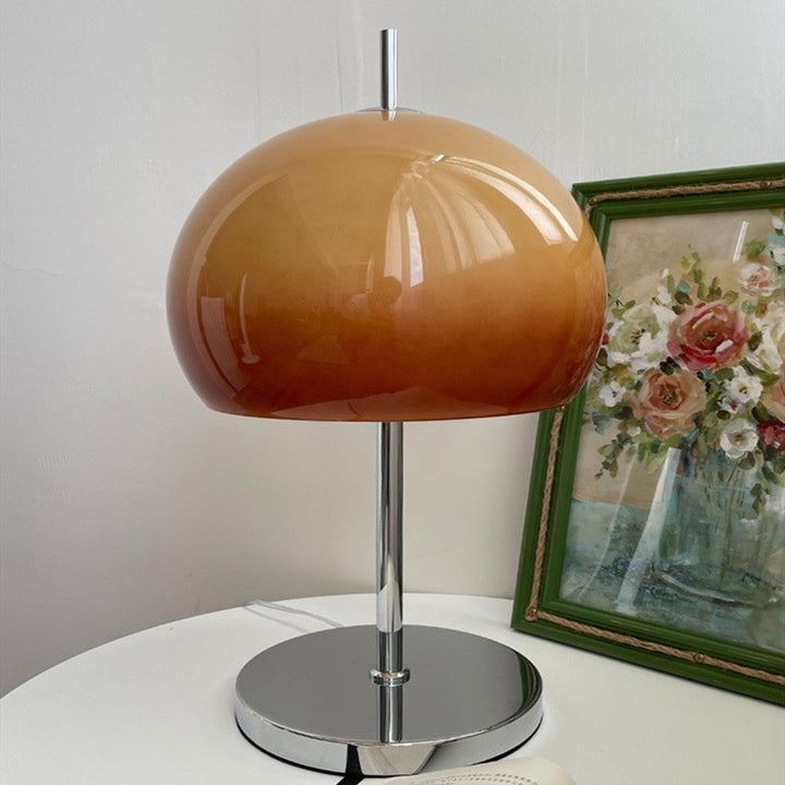 Modern Designer Table Lamp with Globe Shade