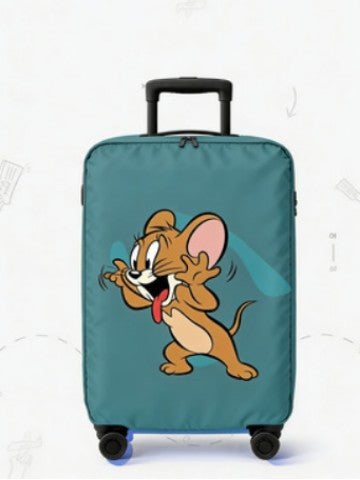 Unisex non-elastic Luggage protective cover with eye-catching design and water-repellent coating Bowlift