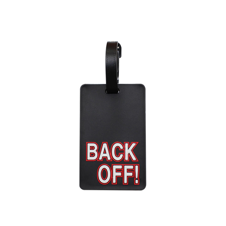 Unisex Luggage Tag with Funny Message Bowlift