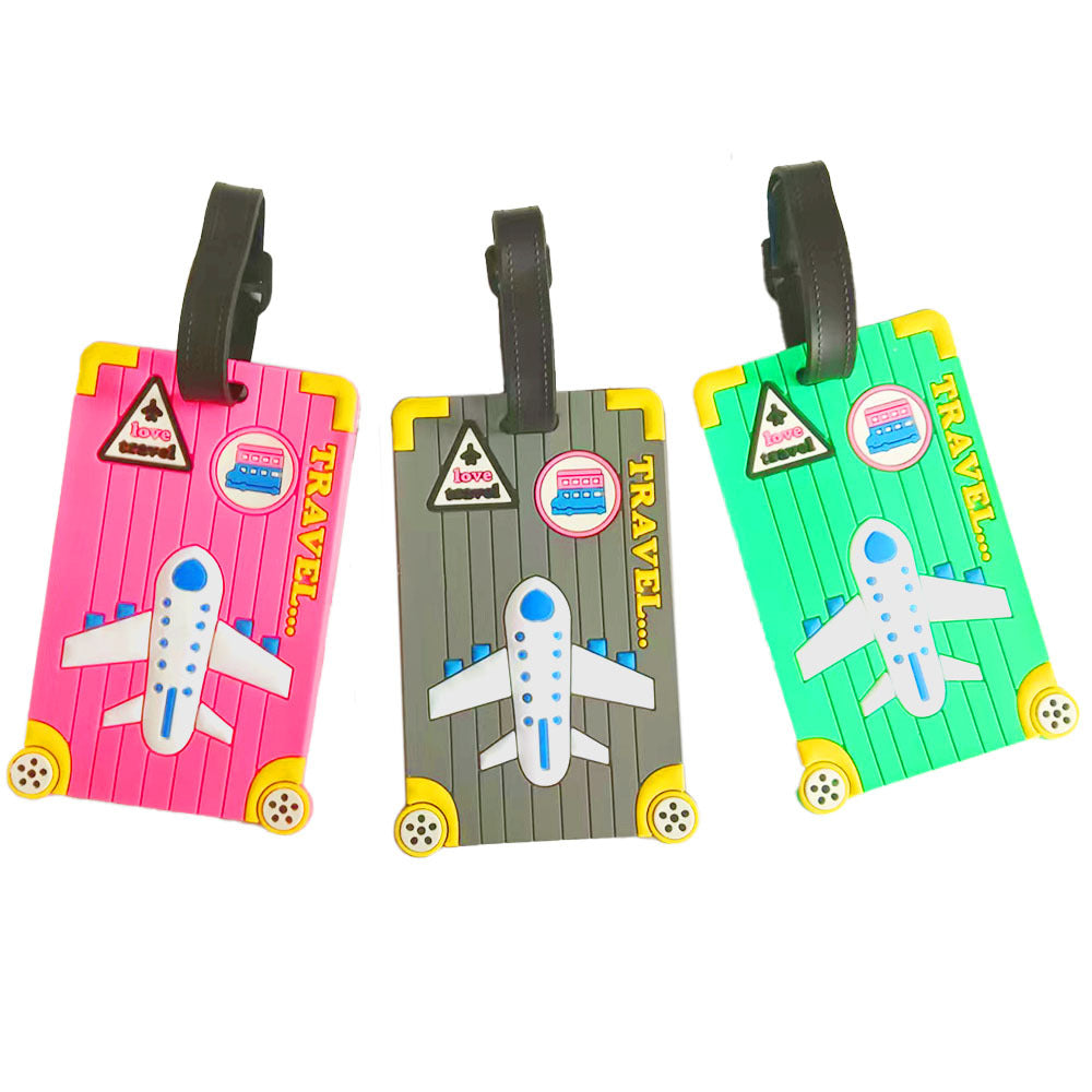 Unisex Luggage Tag in Creative Travel Lifestyle Design Bowlift
