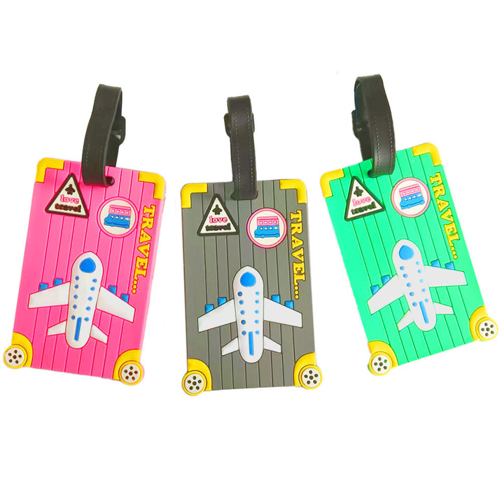 Unisex Luggage Tag in Creative Travel Lifestyle Design Bowlift