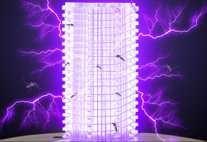 Outdoor Solar-Powered Garden Light Bowlift