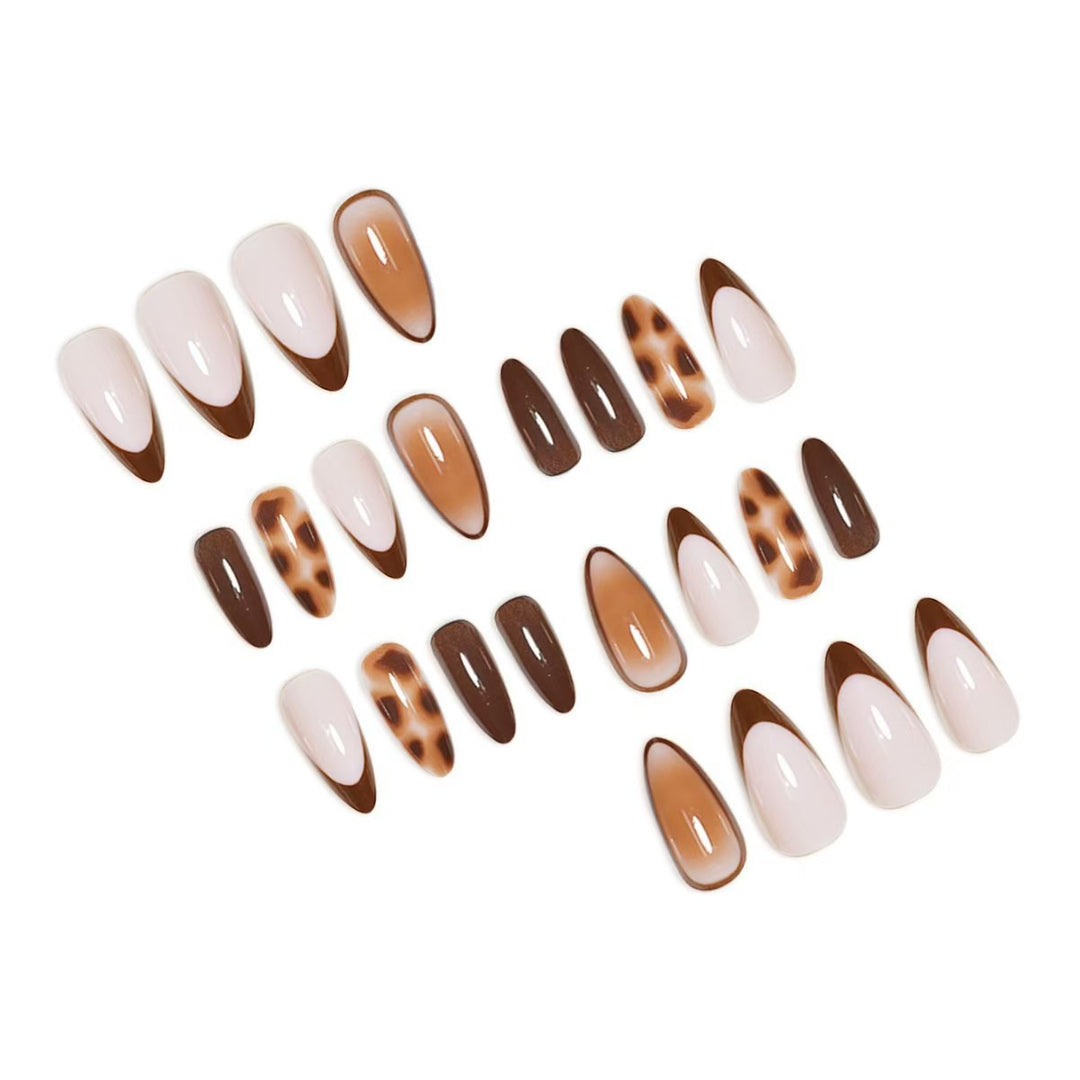 Chic Almond-Shaped Press-On Nails Bowlift