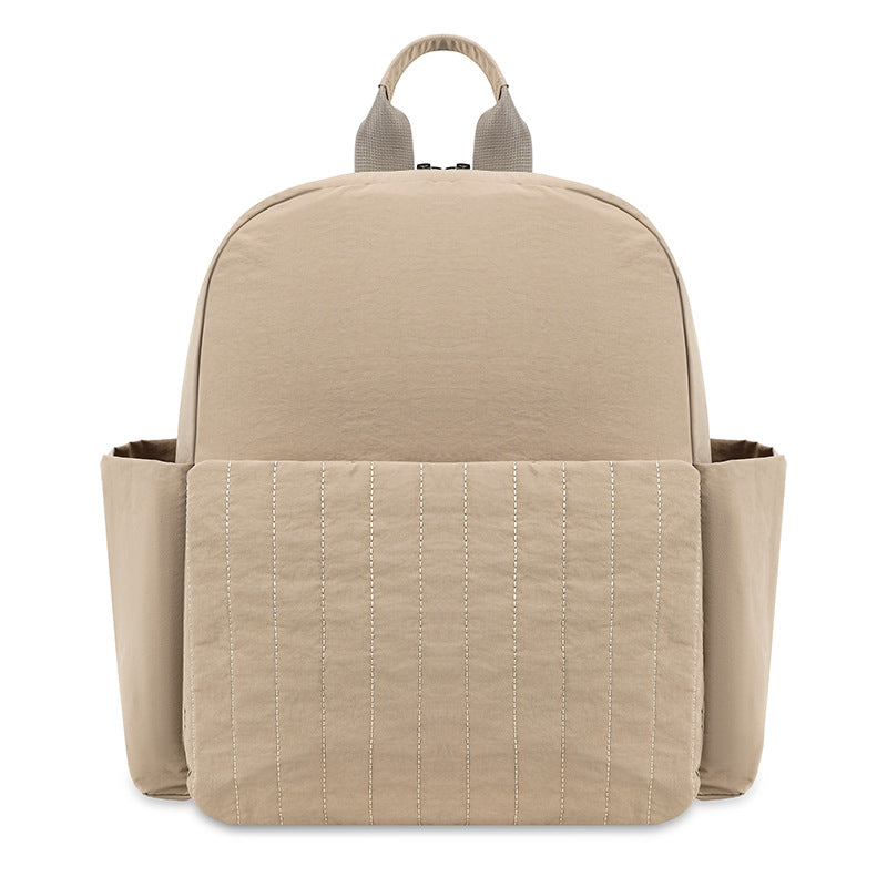 Minimalist Quilted Backpack Bowlift