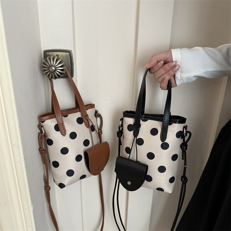WoChic Polka Dot Tote Bag Bowlift