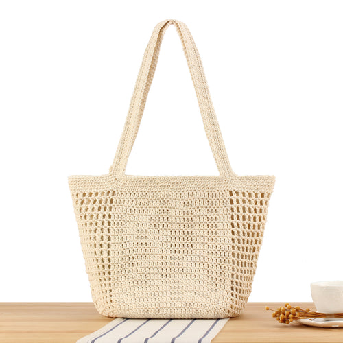Hand-knotted tote bag with airy structure Bowlift