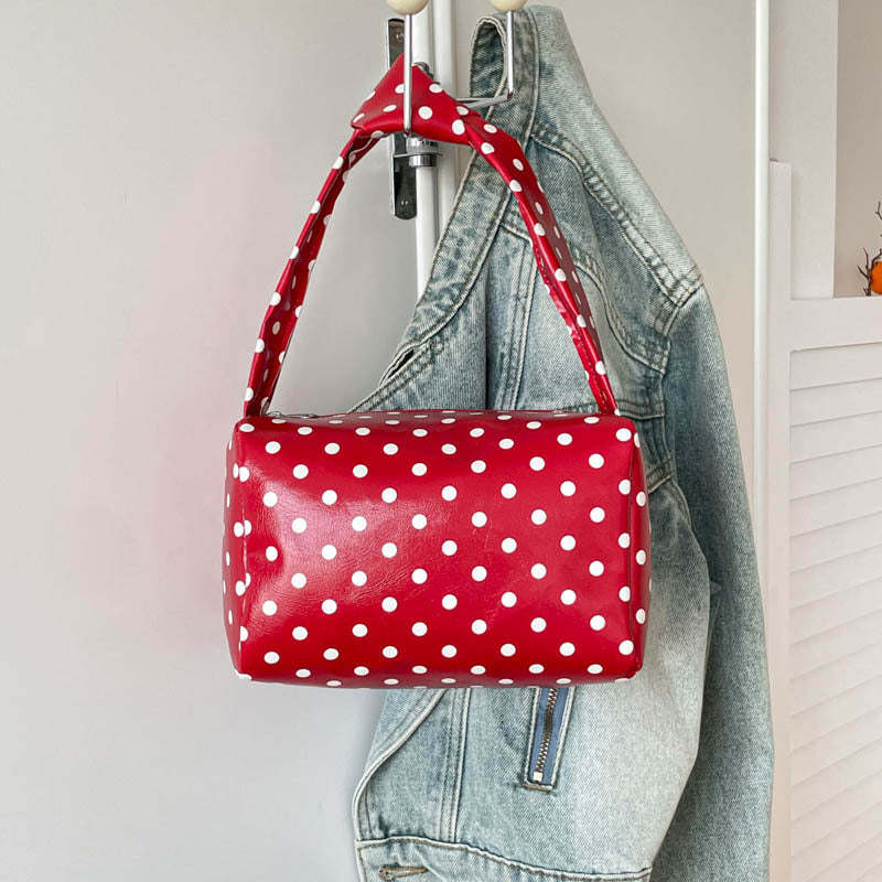 WoChic Polka Dot Mini Handbag Bowlift