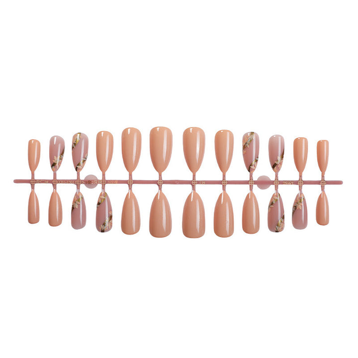 Nail art set with elegant flower patterns Bowlift
