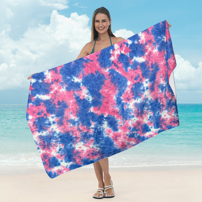 Beach towel with unique batik design Bowlift