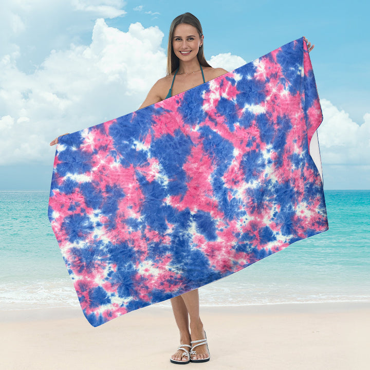 Beach towel with unique batik design Bowlift
