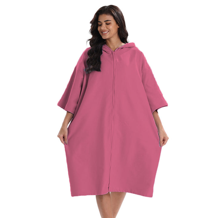 Practical and comfortable bathrobe poncho Bowlift