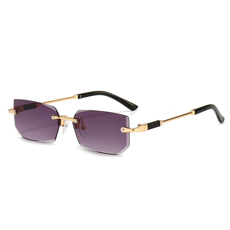 Ladies elegant and fashionable sunglasses with transparent frame Bowlift