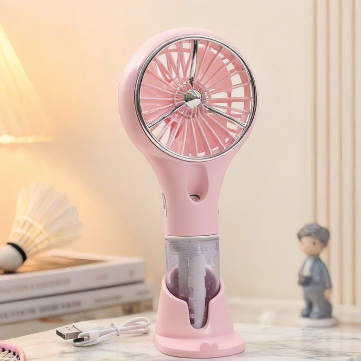 Women's Mini Mist Fan with USB Connection Bowlift