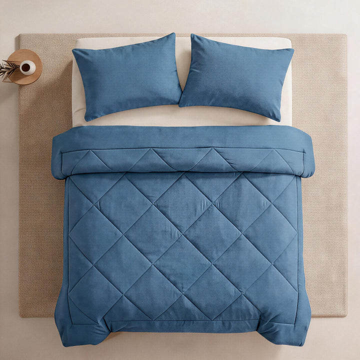 Luxurious Quilted Comforter Set Bowlift