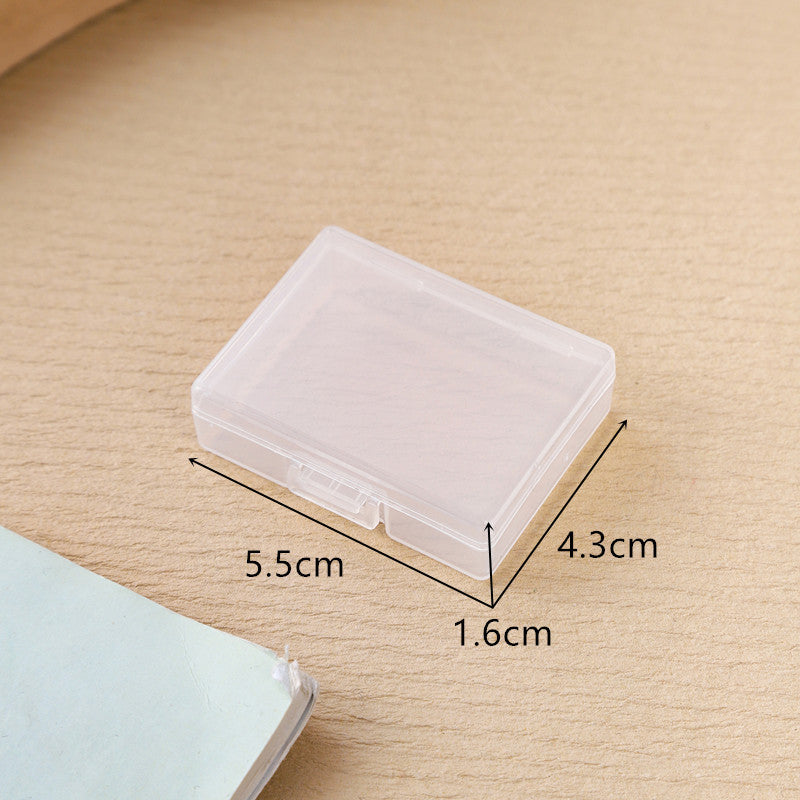 Compact Clear Pill Storage Case Bowlift