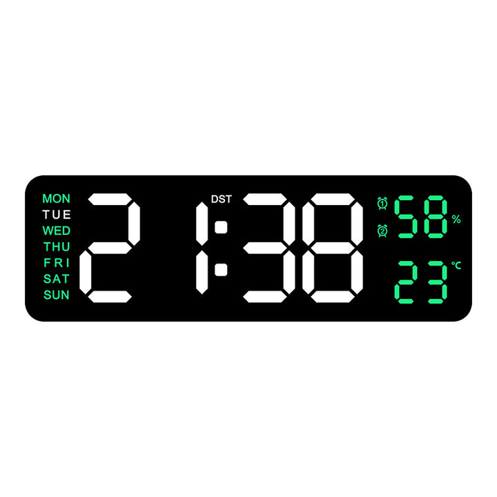 Digital Multifunction Alarm Clock with Hygrometer and Temperature Display Bowlift
