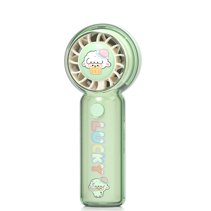 Unisex Portable Handheld Fan with Cute Cat Design Bowlift