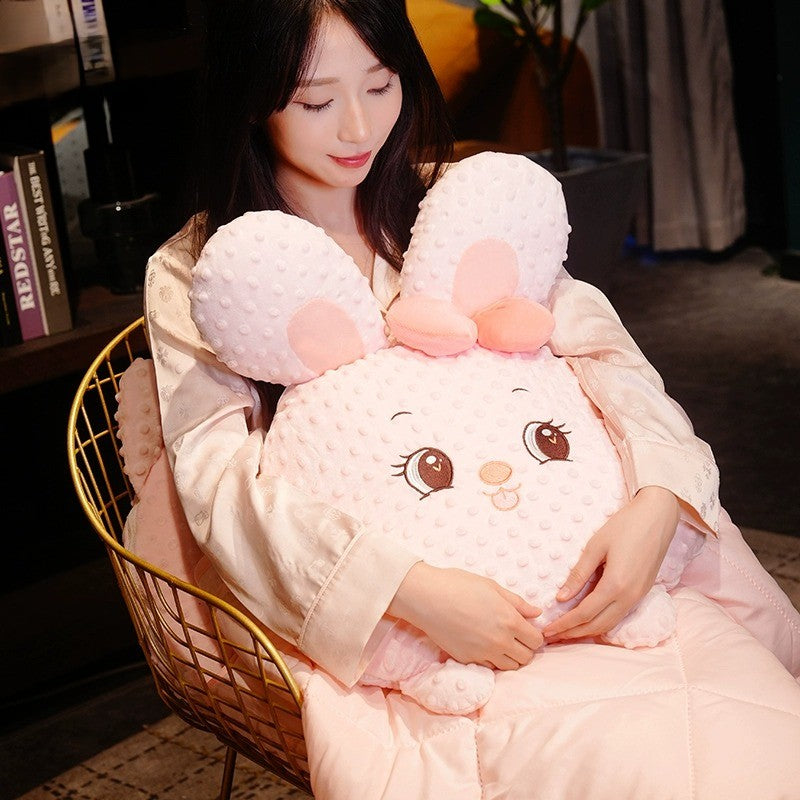 Cuddle Ready Cute Cartoon Pillow Bowliftanket | Bowlift