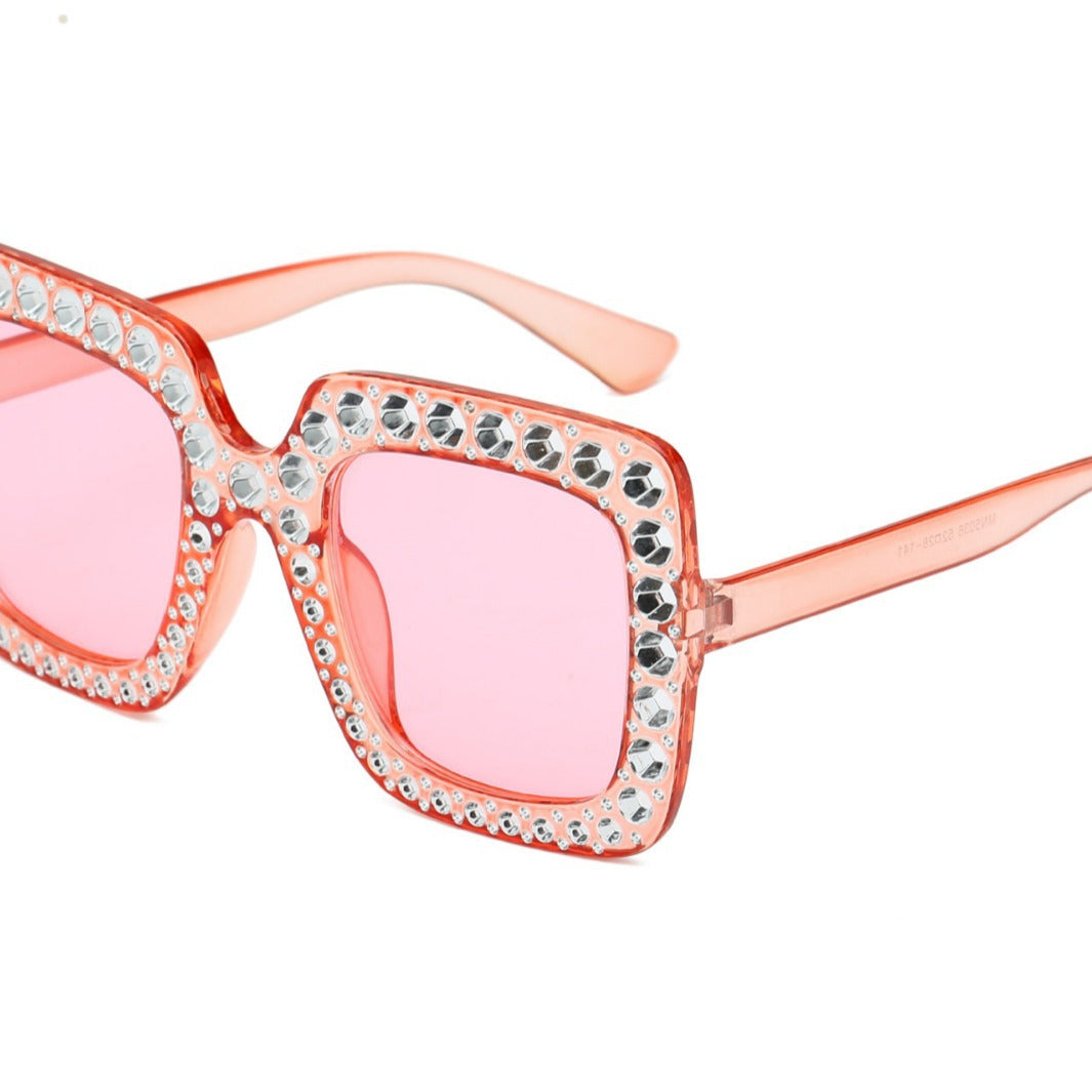 Oversized Decorative Frame Sunglasses Bowlift
