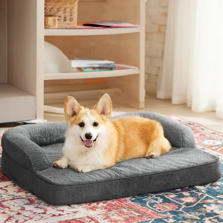 Orthopedic Bolstered Dog Bed