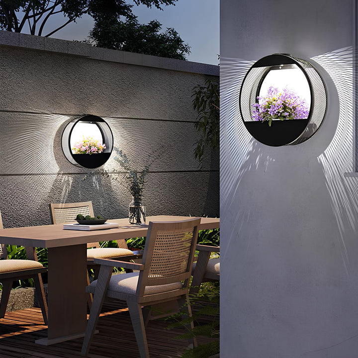 BowLift | Solar Powered Wall Pot Light