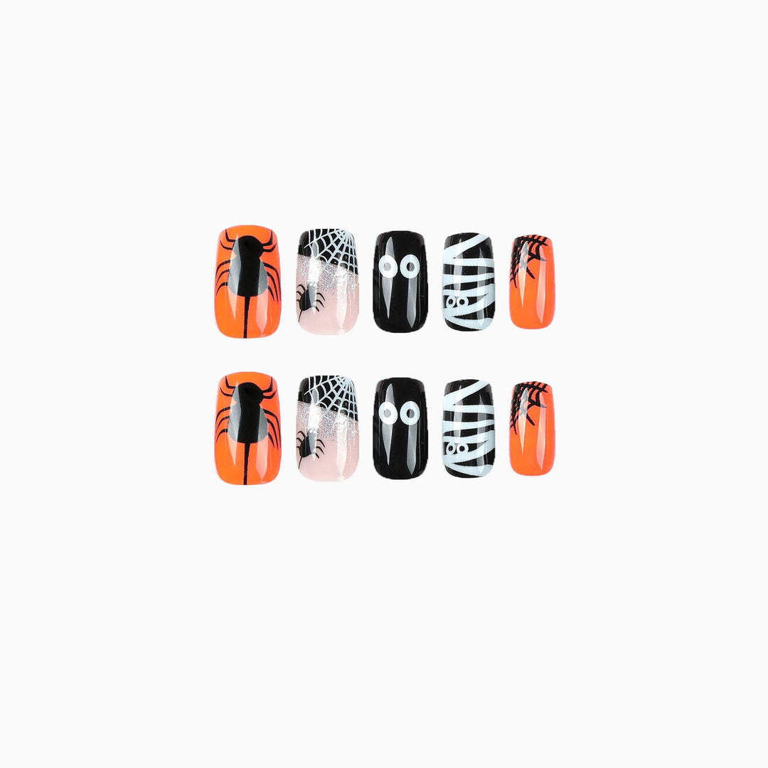 Creative Halloween Nail Art Bowlift
