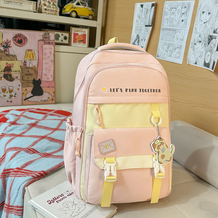 Backpack with Playful Design and Innovative Compartments Bowlift