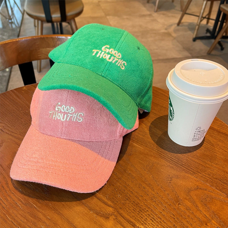 Women's Casual Embroidered Graphic Cap Bowlift