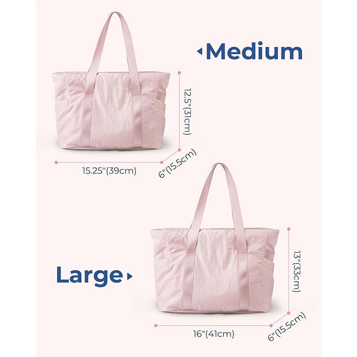 Spacious tote bag with innovative interior organization Bowlift