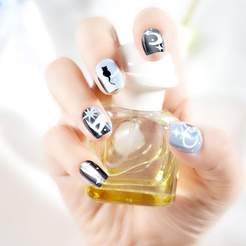 Artistic Themed Press-On Nail Set Bowlift