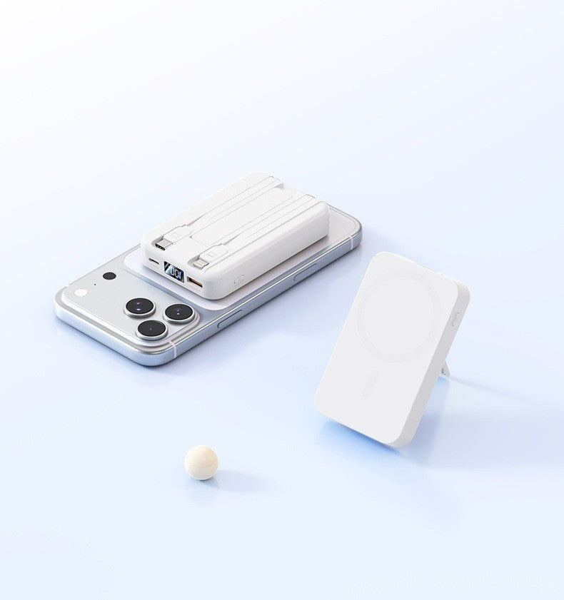 Portable Magnetic Power Bank Bowlift