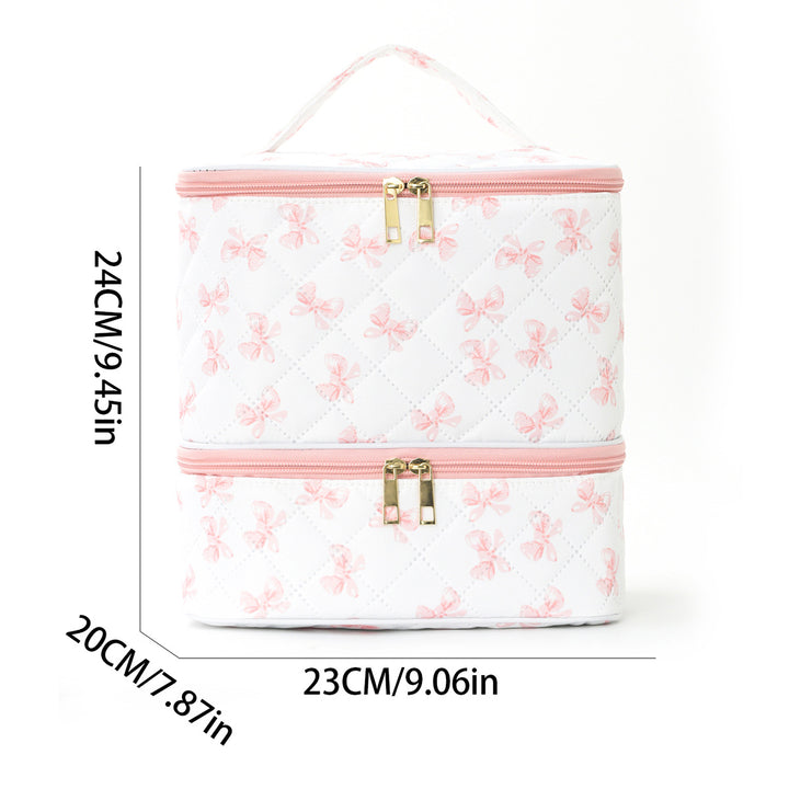 Cosmetic Organizer Bag with Practical Divided Design Bowlift