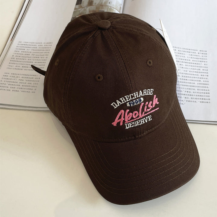 Women's Adjustable Embroidered Baseball Cap Bowlift