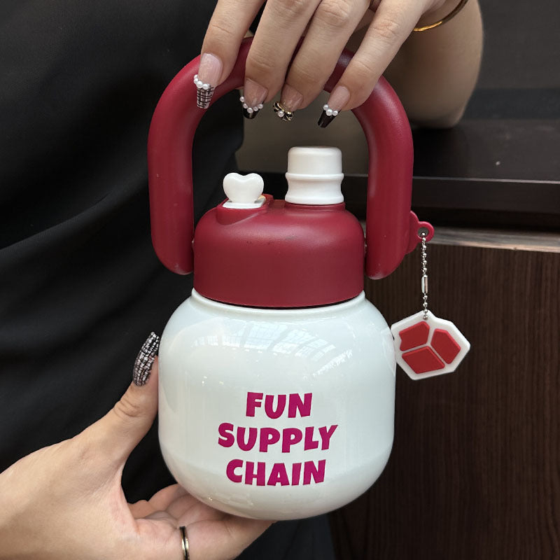 Ladies trendy multifunctional drinking bottle Bowlift