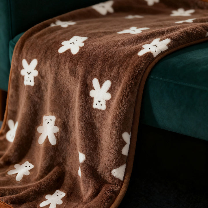 Women's Patterned Blanket Bowlift