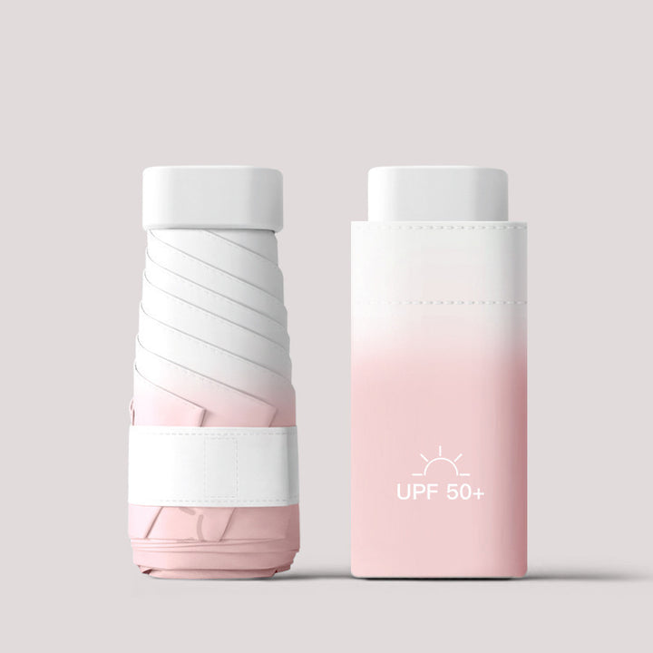 Women's Folding Umbrella with Detailed Floral 3D Design Bowlift