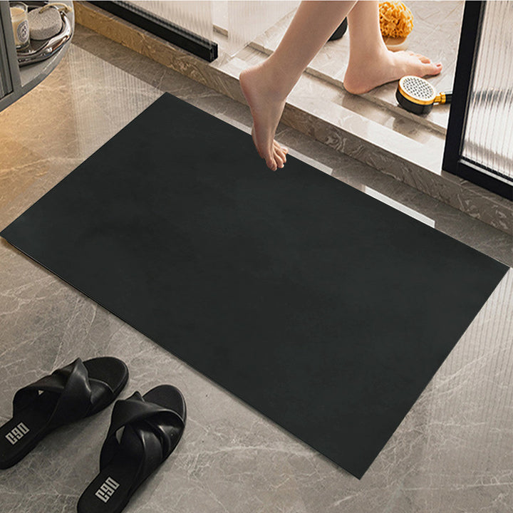 Microfiber Memory Foam Bath Mat with Non-Slip Backing Bowlift