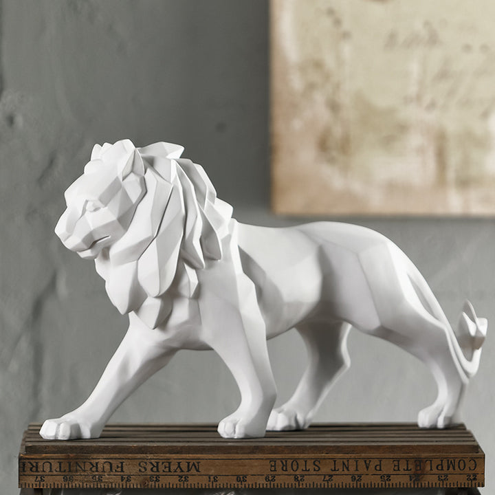 Elegant and modern lion sculpture Bowlift