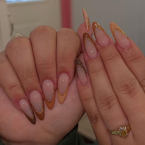Artful Nail Extensions with Elegant Lace Design Bowlift