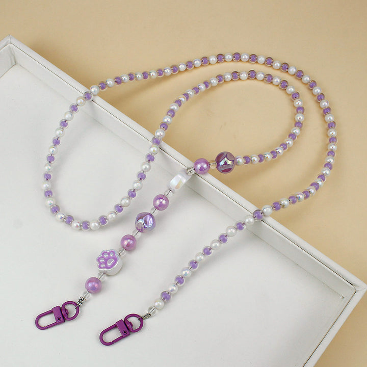 Elegant Pearl and Chain Necklace Bowlift
