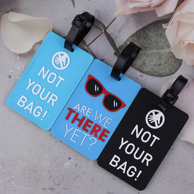 Motivational Travel Luggage Tag Bowlift