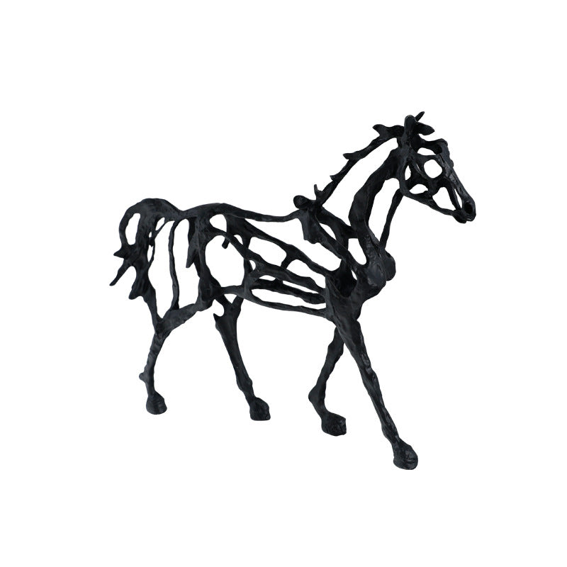 Artistic Horse Figurine Sculpture