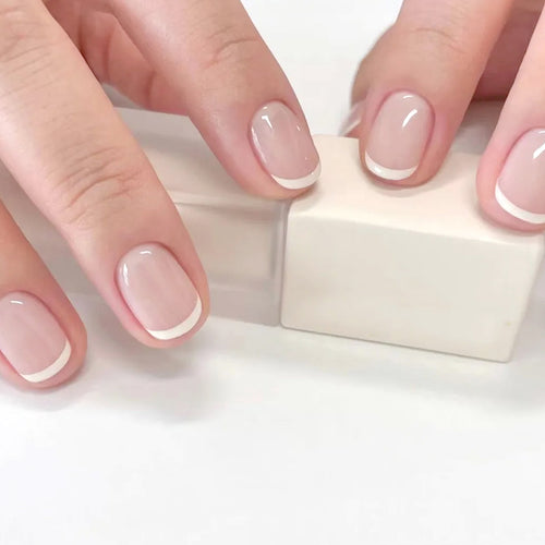 Elegant French Tip Nail Art Kit Bowlift