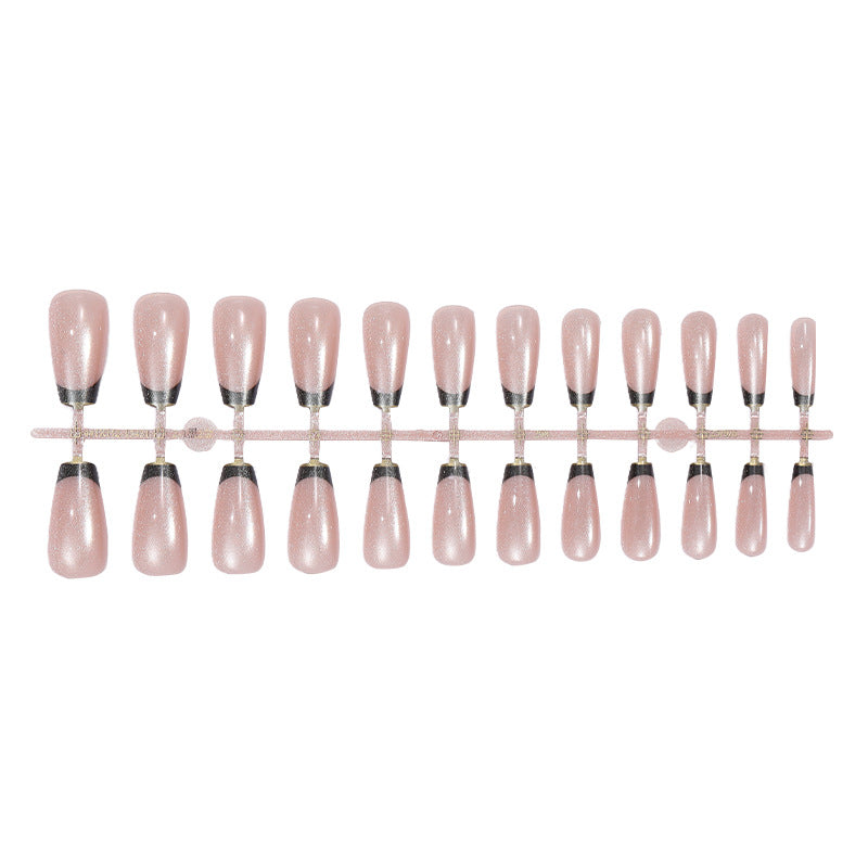 Stylish Acrylic Press-On Nail Set Bowlift